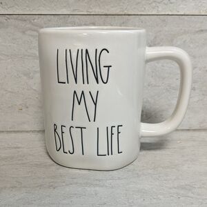 Rae Dunn LIVING MY BEST LIFE mug